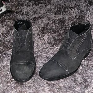 Men Clarks Boots Black suede 10M